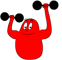 Red Barbapapa