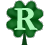 clover R letter