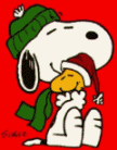 Snoopy and Woodstock christmas