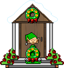 Christmas door