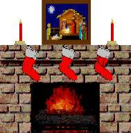 Christmas Fireplace