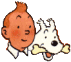 Tintin and Snowy