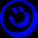 Blue Smiley Laughing