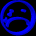 Crying Blue Smiley