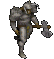 Knight with axe