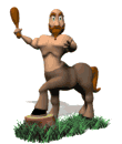Centaur with club