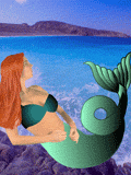 Mermaid with tale