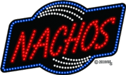 Nachos sign