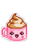 Mug of hot cocoa