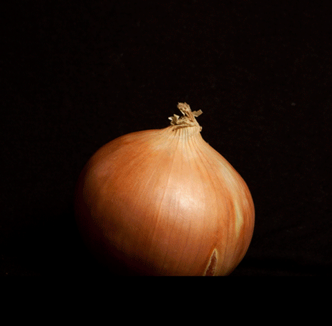 Peel an onion