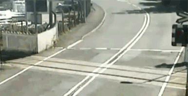 Train and car accident
