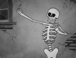 Skeleton dancing