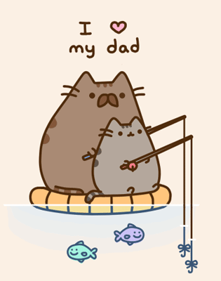 I love mi dad cats