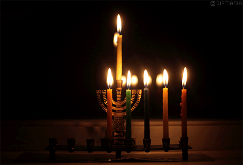 Hanukkah candelabrum