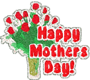 Happy Mother's Day red roses