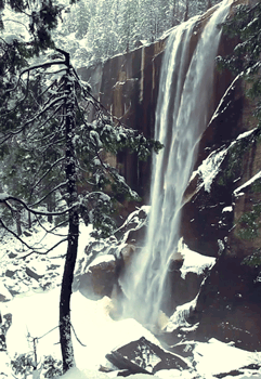 Falls and snow