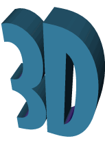 Blue 3D