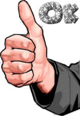 Ok thumbs up