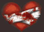 Heart with bandages