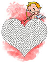 Cupid maze activity page