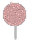 lollipop maze activity page